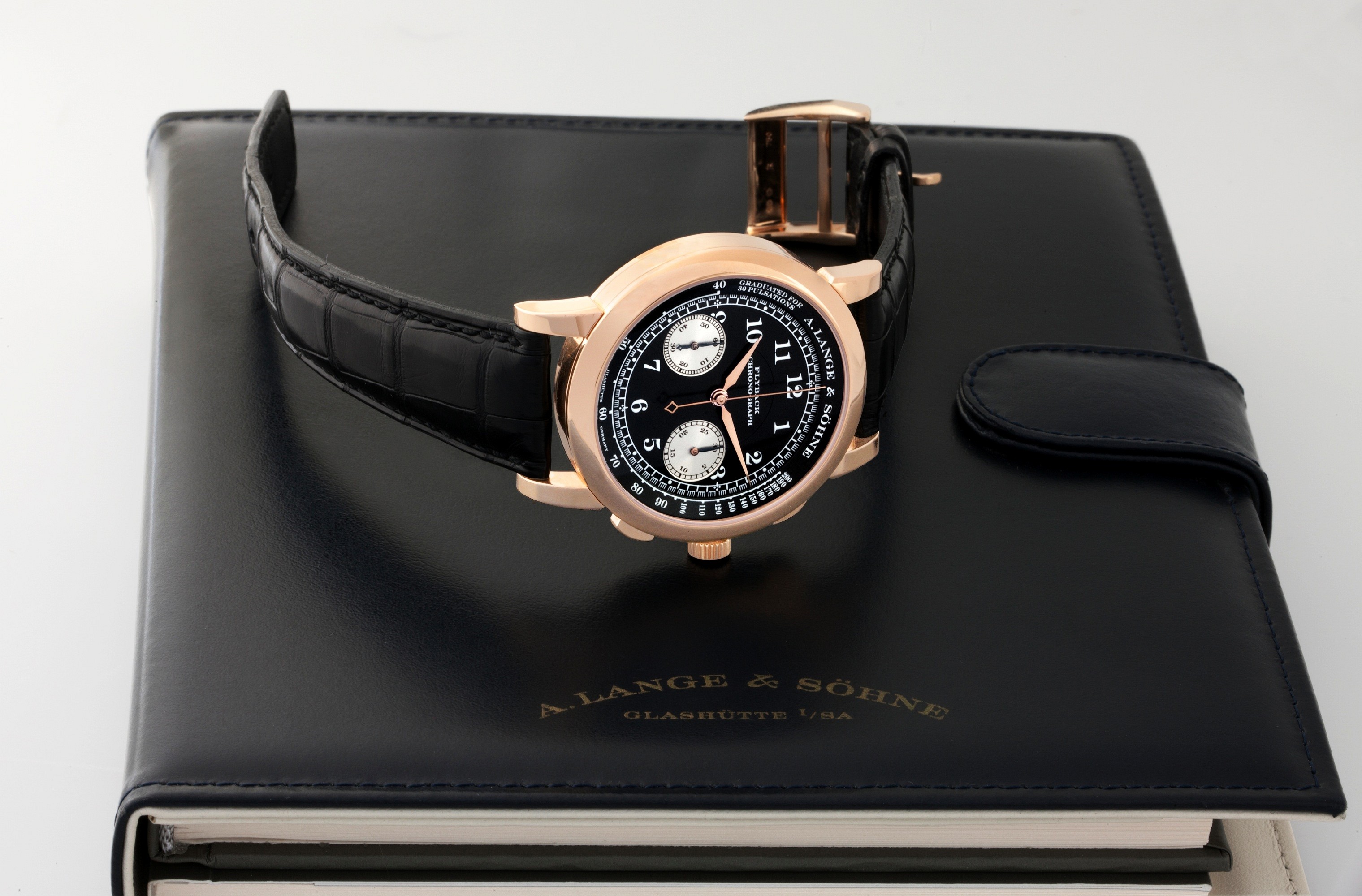 A. Lange & Söhne 1815 Chronograph Pink Gold • 401.031 | WatchDetails