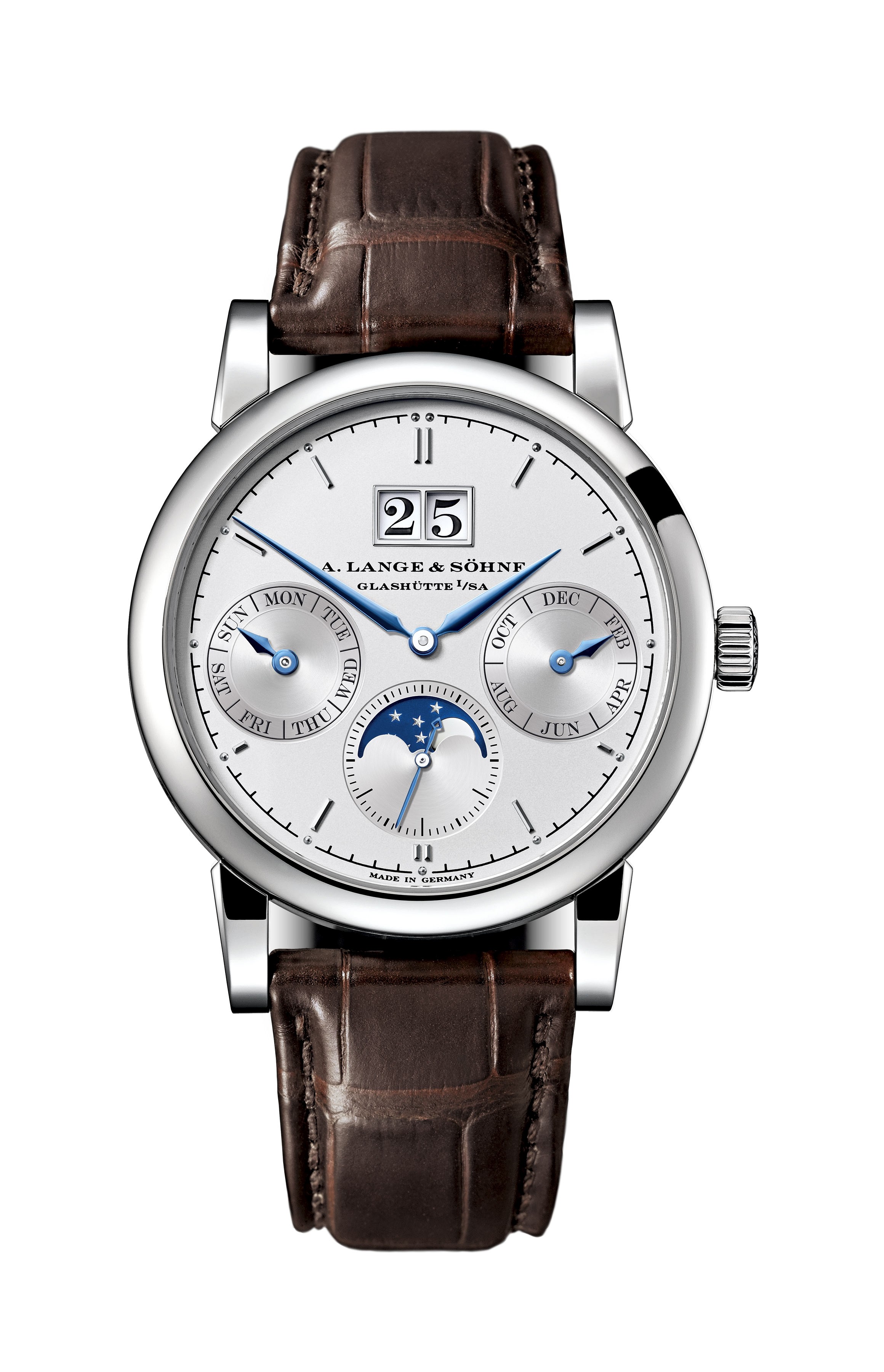 A. Lange & Söhne Saxonia Annual Calendar White Gold • 330.026