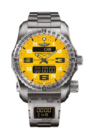 Breitling Emergency II Yellow / Co-Pilot • E76325A4.I520.E8017510.B999 ...