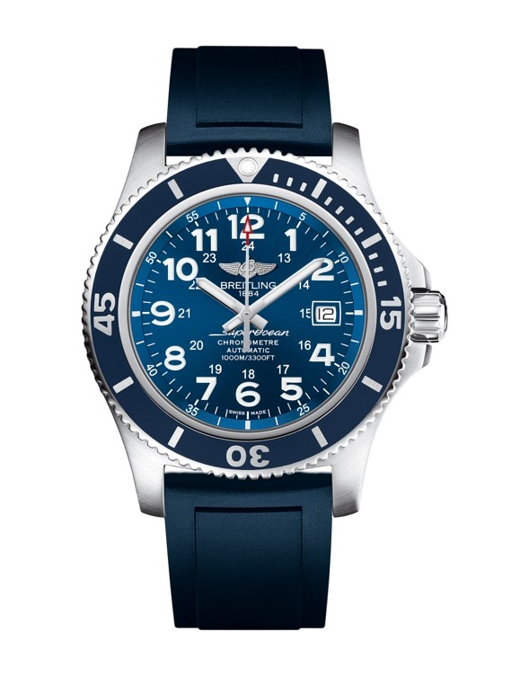 Breitling Superocean II 44 Stainless Steel / Blue / Mariner Blue ...