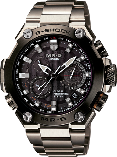 Casio MR-G G1000 DLC Bezel • MRG-G1000D-1ADR | WatchDetails