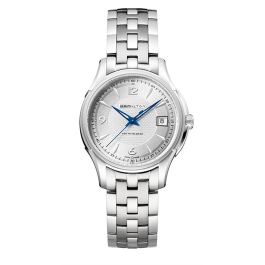 Hamilton Jazzmaster Viewmatic 37mm Silver Dial Bracelet • H32455157 ...